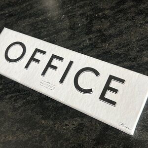 Rosanna Office Plaque